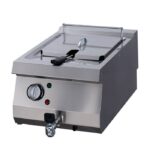 Didelio galingumo gruzdintuvė – 1 x 12 l – elektrinė – su išleidimo čiaupu – 70 cm gylio